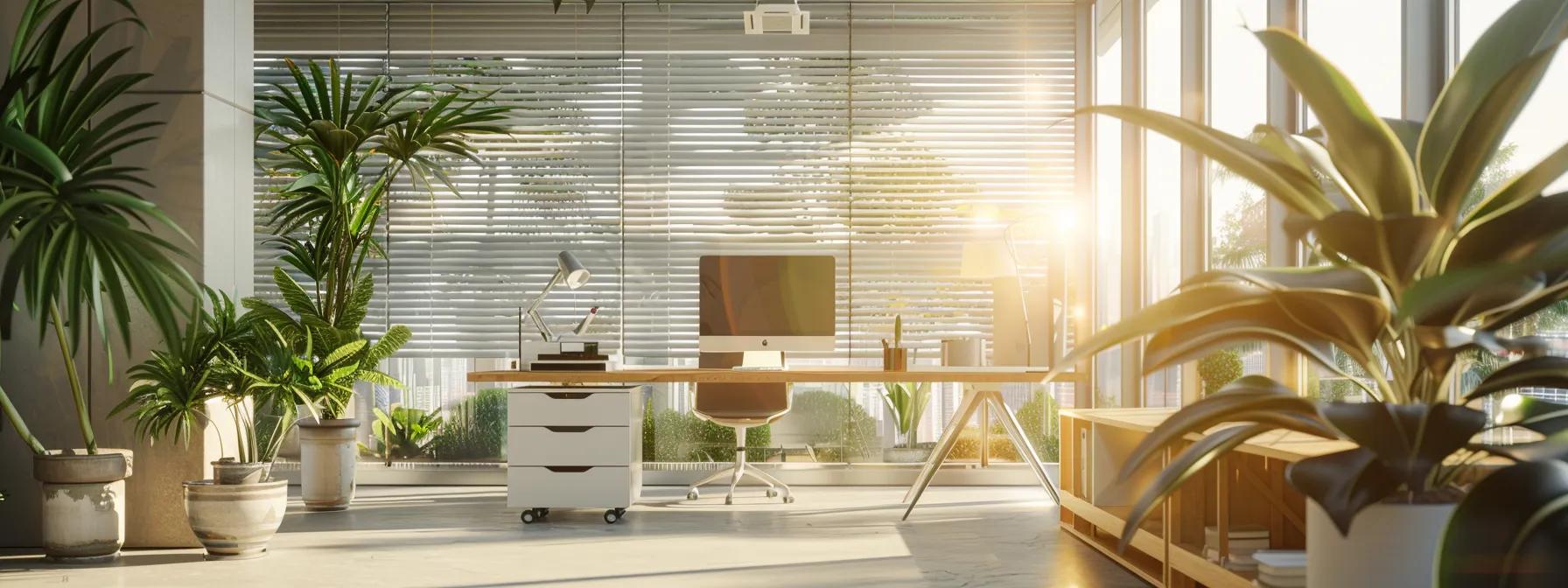 an immaculate modern office setting showcases a high-efficiency hvac system with gleaming, dust-free ducts prominently featured, symbolizing the crucial link between clean air pathways and a healthier indoor environment, bathed in soft artificial lighting.