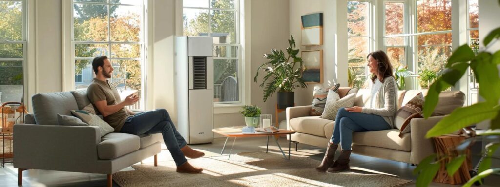 a-professional-local-furnace-insta-81e2b332-2418f92f-2b10-4a91-9c4b-f43e3132e141.webp a professional local furnace installer confidently discusses energy-efficient heating solutions with a homeowner in a well-lit, modern living room, showcasing their expertise in a comfortable, inviting setting.